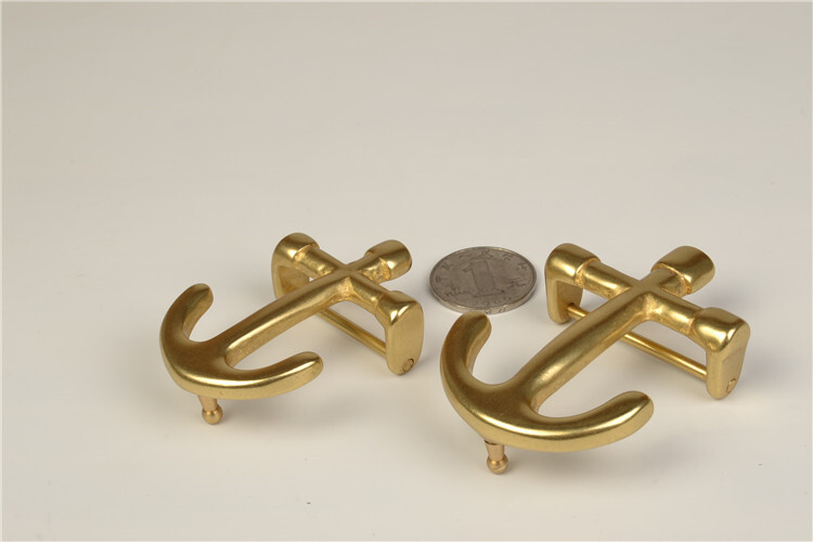 Men&rsquo;s Solid Brass Anchor shaped Belt Buckle Belt Buckles for 1.5&Prime; / 38mm Belt