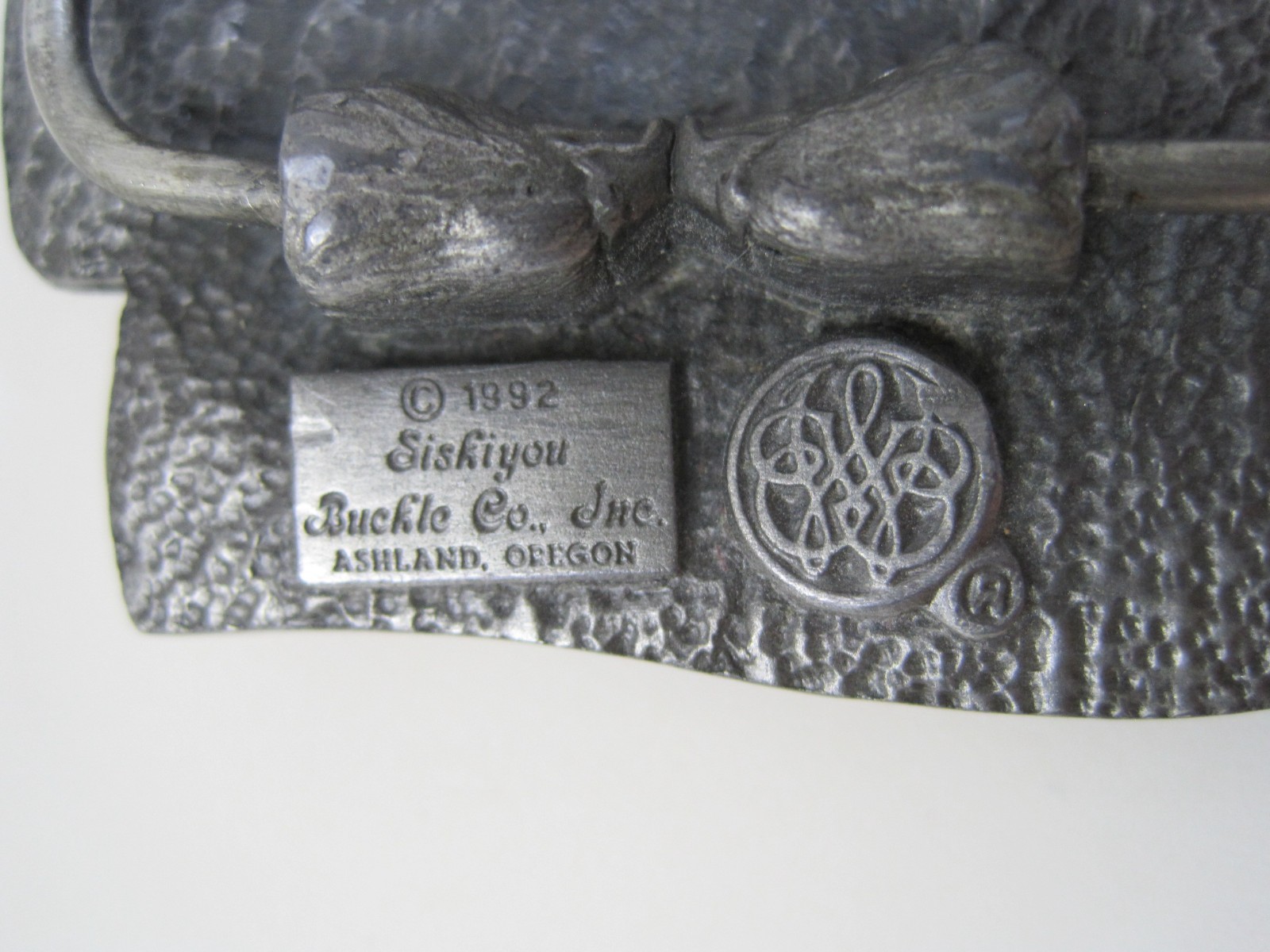 American Lawman Belt Buckle 1992 Siskiyou Buckle Co. – approx. 3.25&Prime; x 2.5&Prime;
