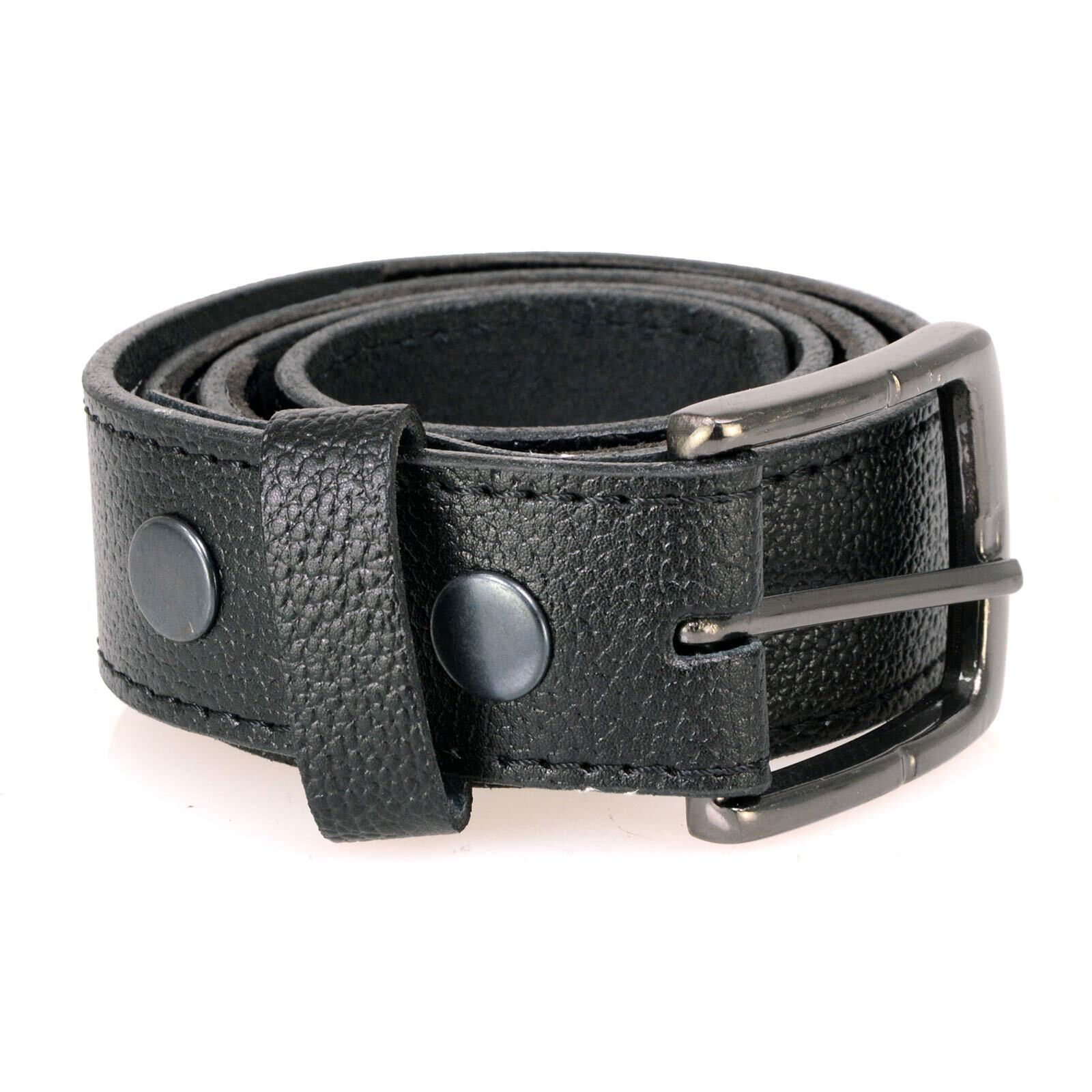 Milwaukee Leather MP7150 Men&rsquo;s Black Genuine Cowhide Leather Money Belt W/Secure