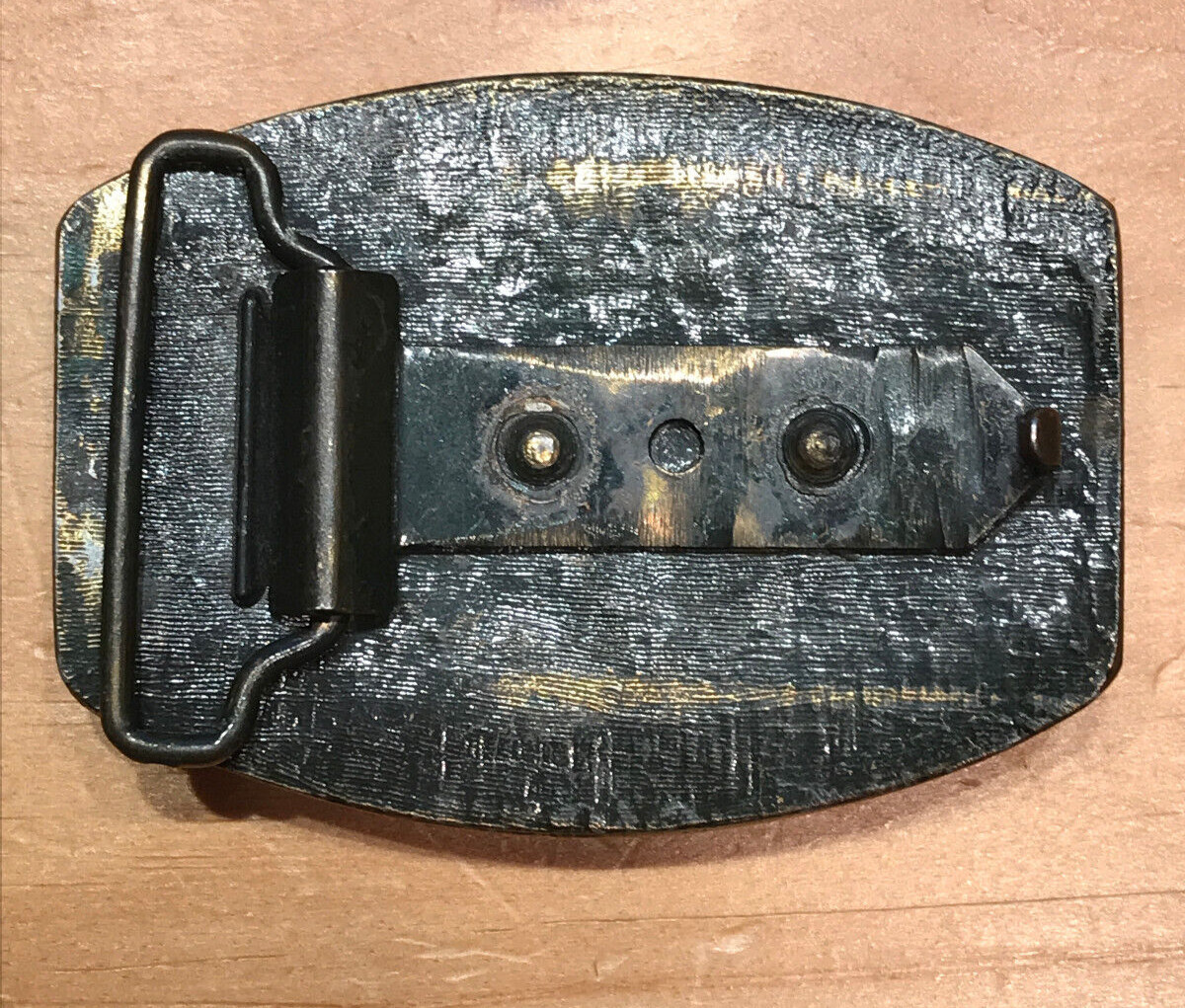 BULL&rsquo;S HEAD BELT BUCKLE AVON WILD COUNTRY RING NOSED BULL LOGO
