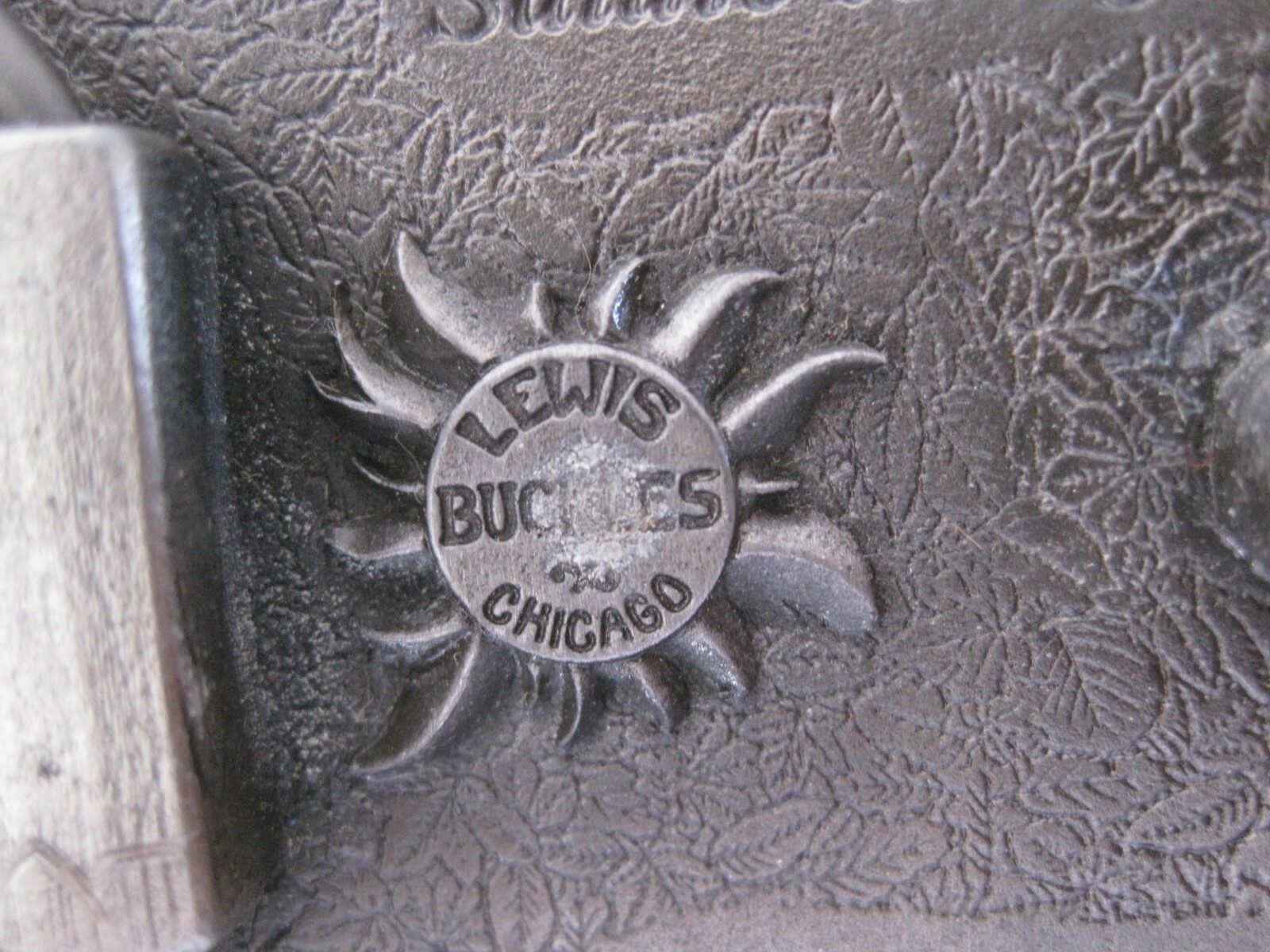 NOS Lewis Buckle Co FARMFEST 1976 America&rsquo;s Salute to Agriculture Belt Buckle