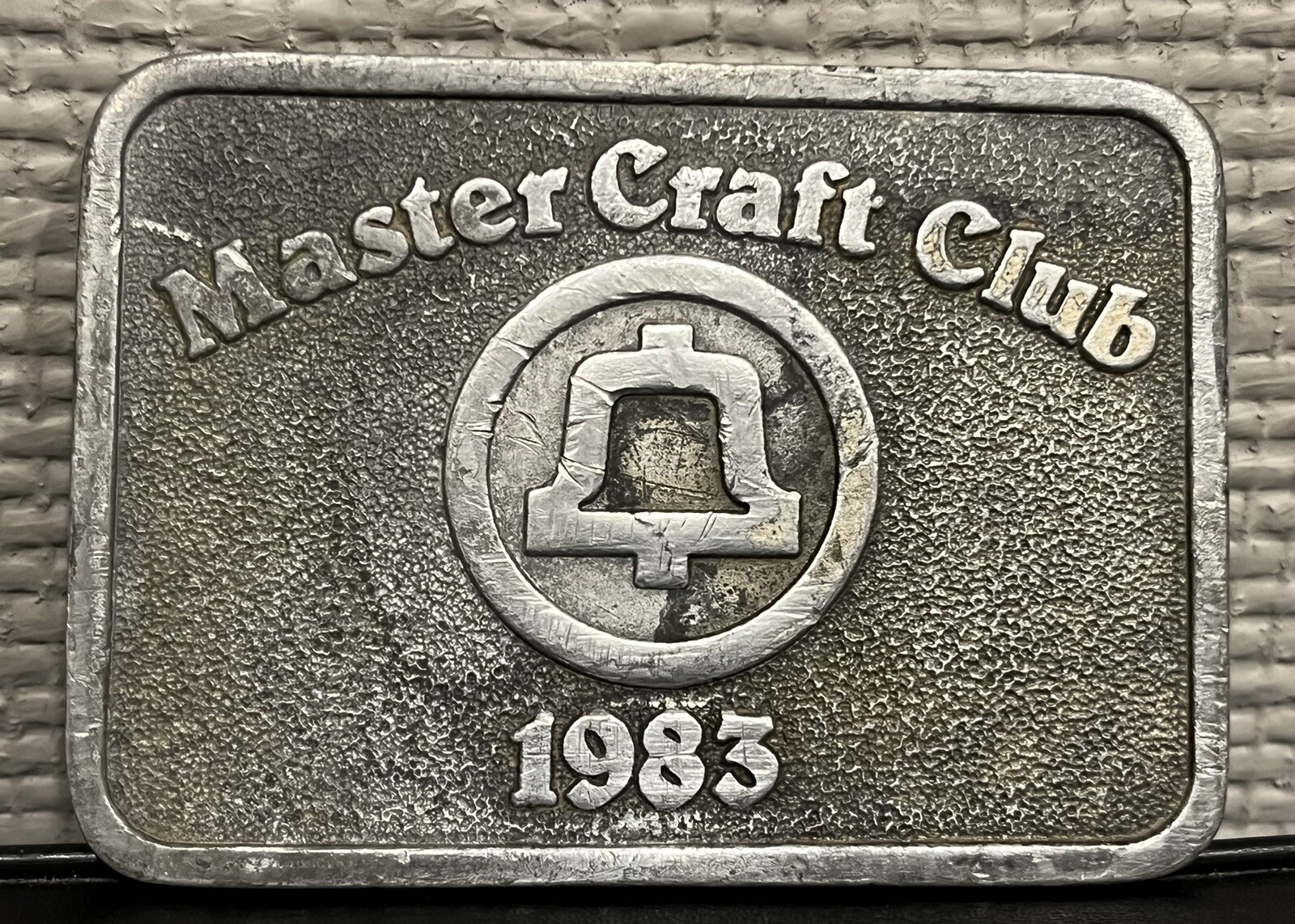 Vintage (1983) Southwestern Bell Linesman Belt Buckle (Master Craft Club)