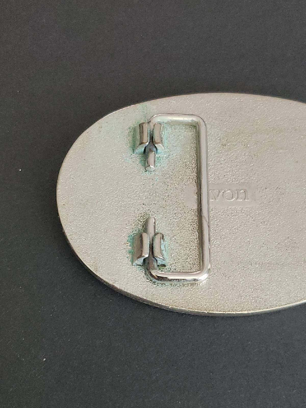 VINTAGE Avon Horse Saddle Western Belt Buckle 80s