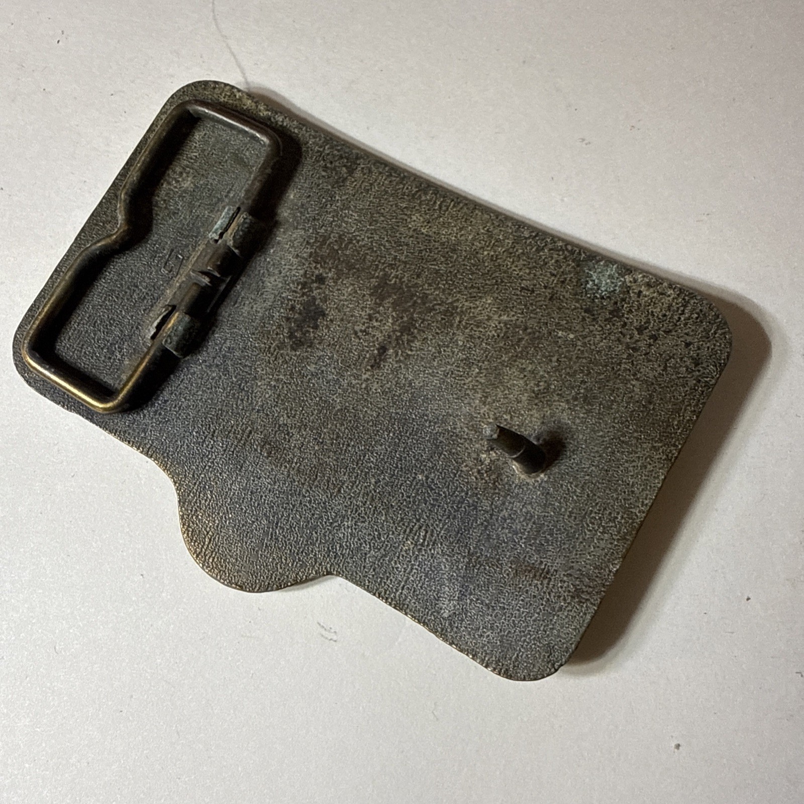 Vintage Coors Banquet Beer Belt Buckle Bottle Opener Made In USA 3.5” X 2.5”