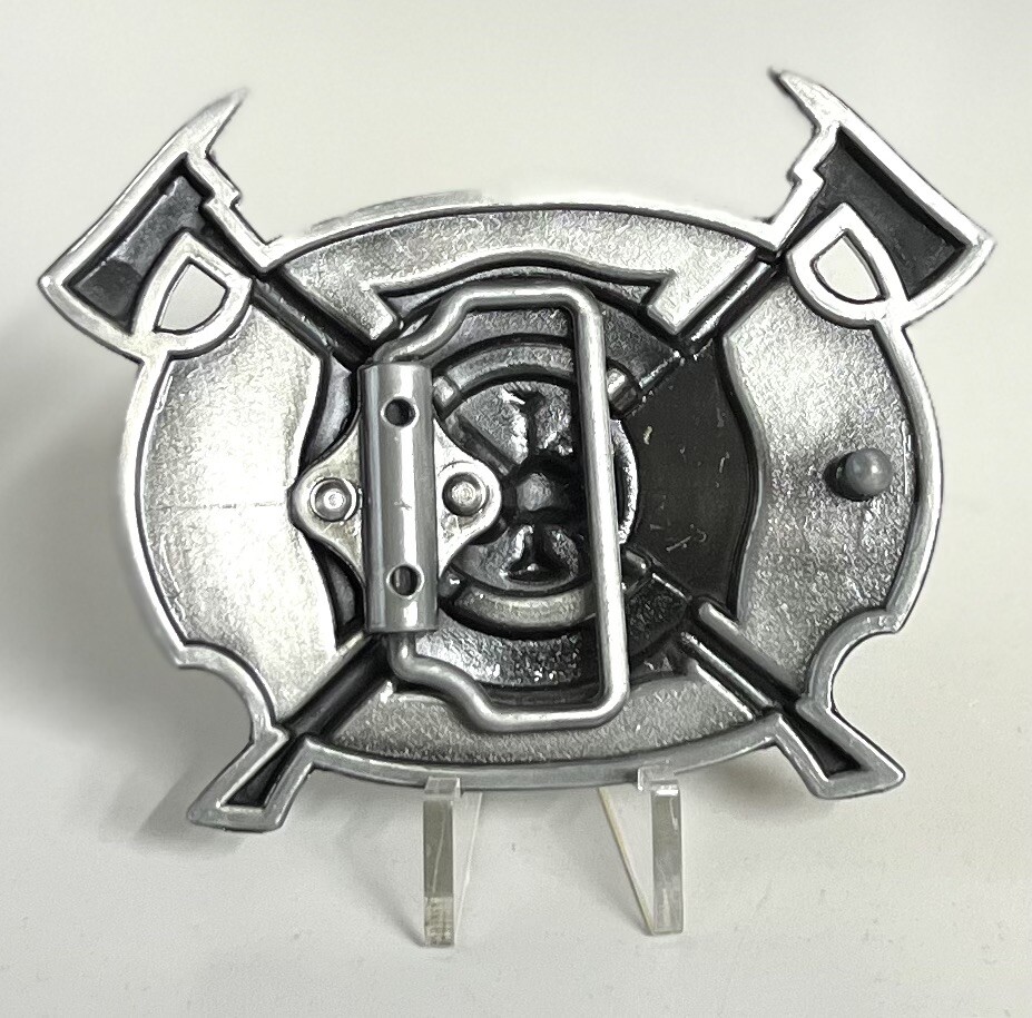 Enameled Fire Department Belt Buckle – USA Seller!