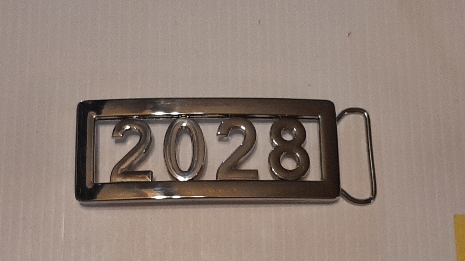 (CLASS OF) 2028 CUSTOM Belt Buckle-Put ANY LETTERS &/OR NUMBERS on Buckle