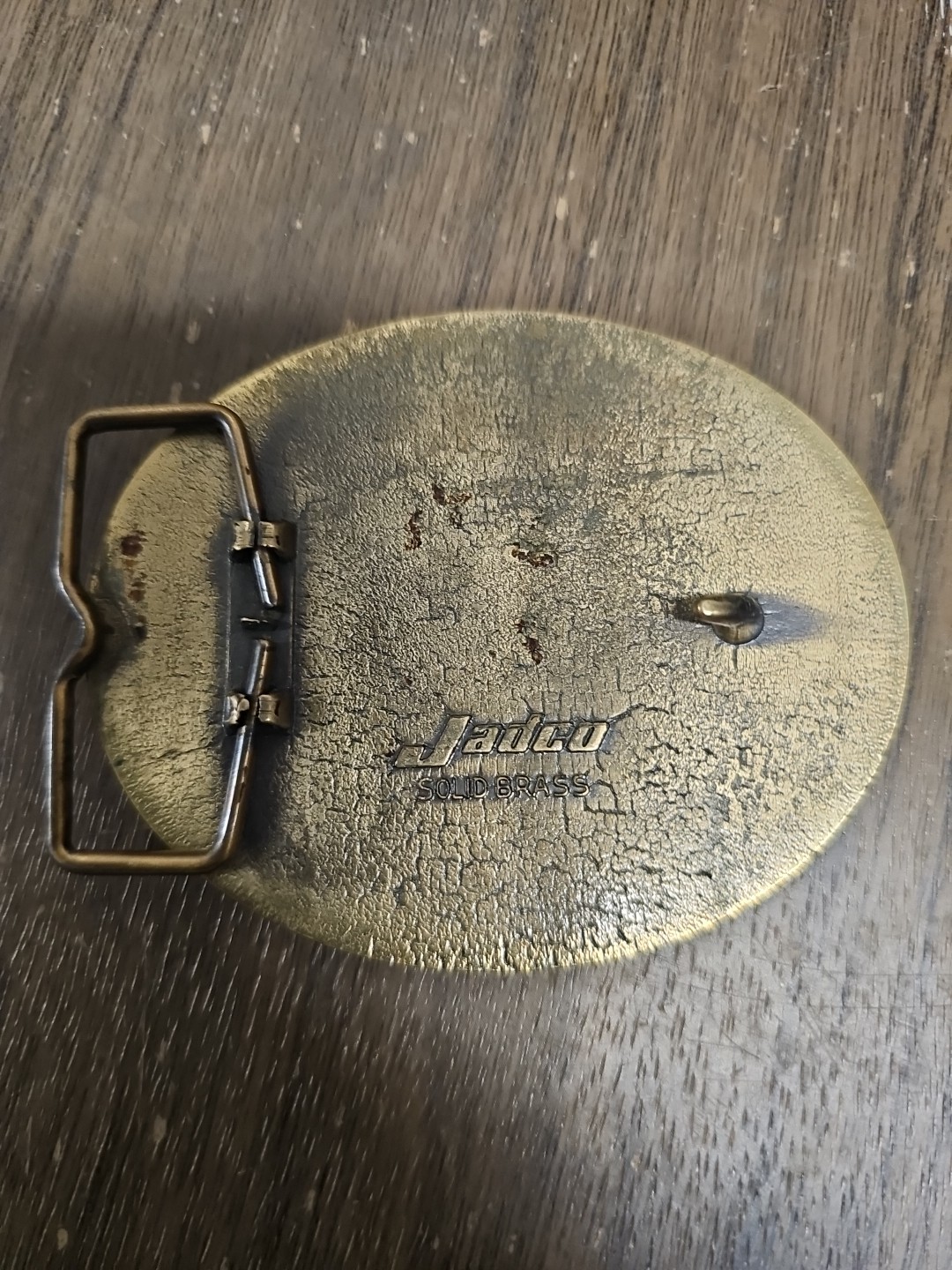 NRA Life Member Right To Bear Arms Belt Buckle Solid Brass Jadco Hunting Guns