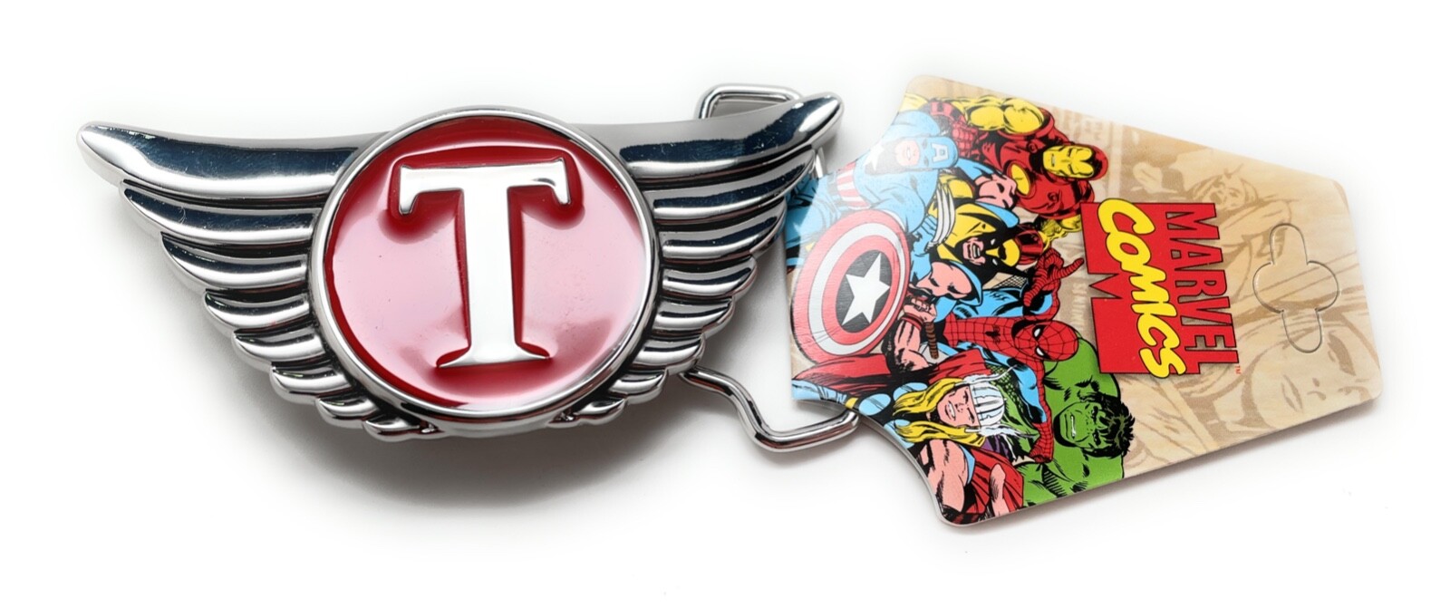 Belt Buckles Thor Silver with Red Enamel Collectors Edition Marvel Comics