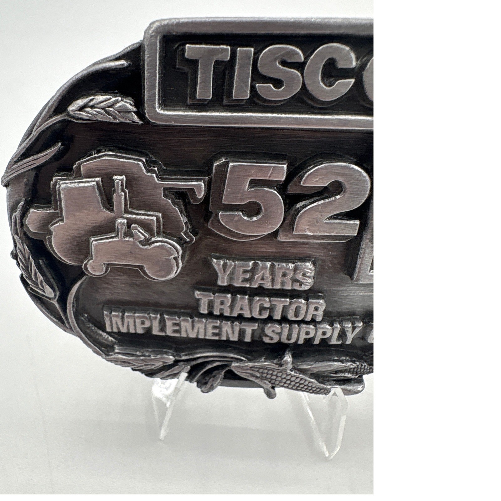 Siskiyou Tisco Belt Buckle Co. Series 1 1987 Limited Edition Pewter SE755