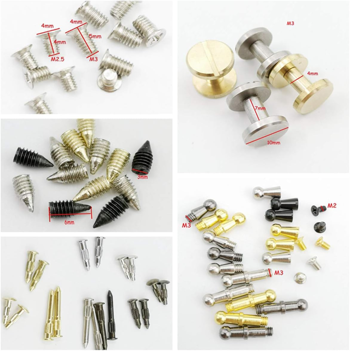 Belt Buckle Screws Hook Replacement
