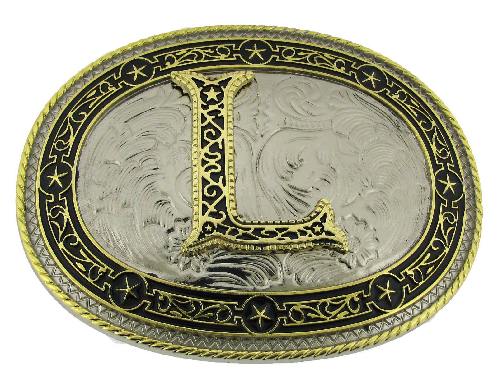 Initial L Letter Belt Buckles Cowgirl Western Cowboy New Men Women Fashion Rodeo