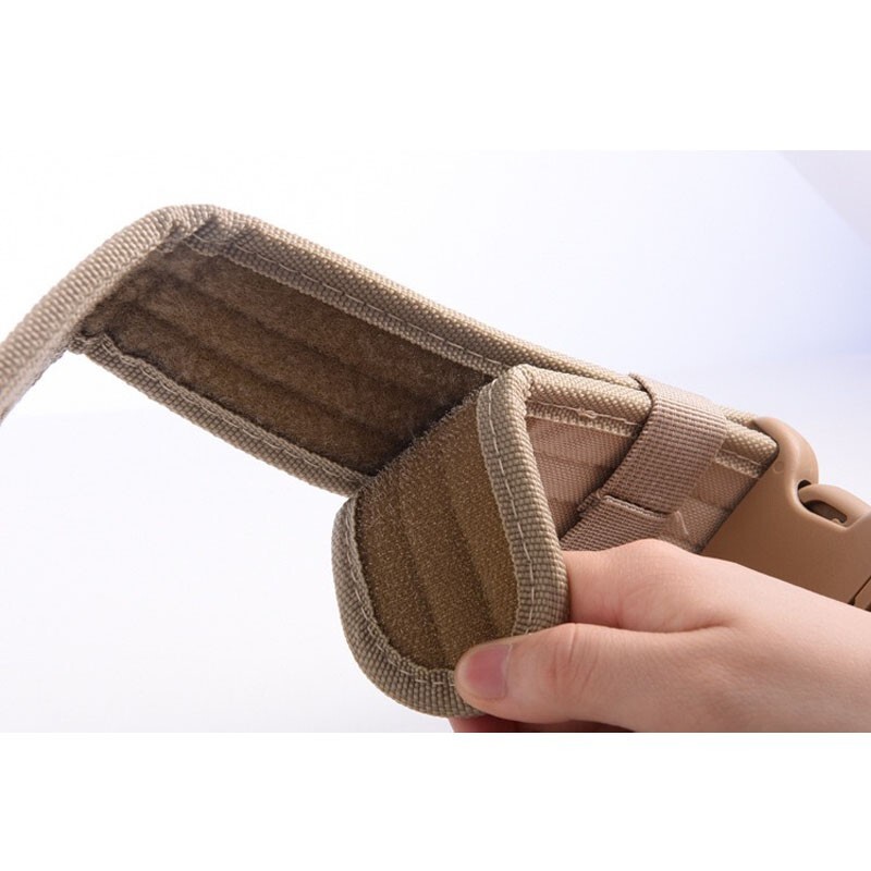 Outdoor Camouflage Tactical Belt Military Oxford Cloth Belt Mountaineering Belt