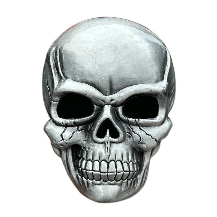 Skull belt buckle for men&rsquo;s Western cowboy motorcycle riding