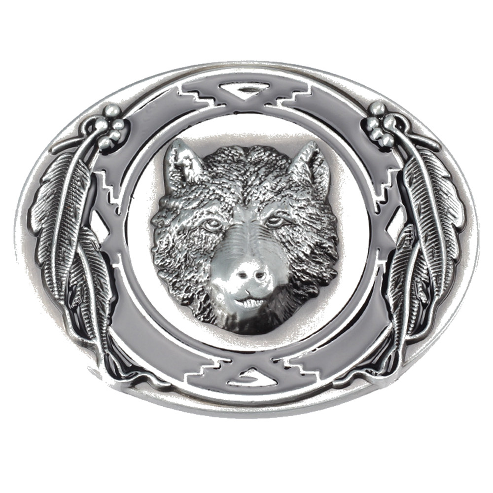 Men&rsquo;s Women&rsquo;s Belt Buckle in Bear Head (HBR-01)