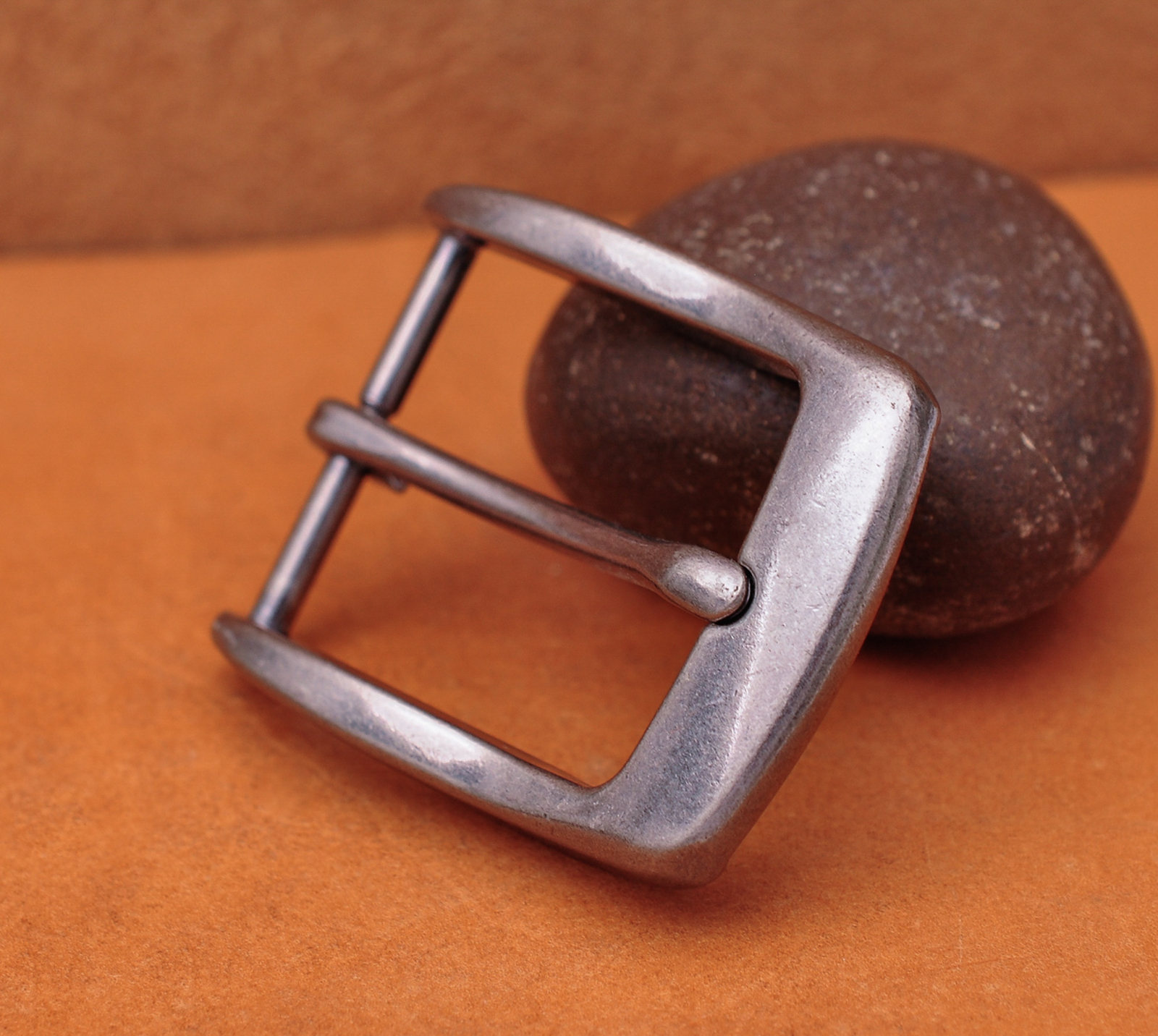 35mm Pin Single Prong Clip Buckle for Men Leather Belt Spare Replacement