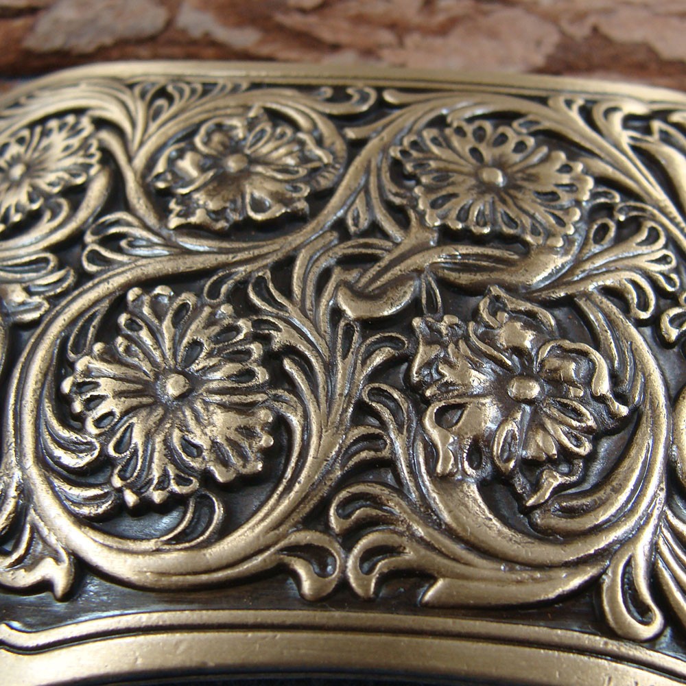 Heavy duty Solid Brass Belt Buckles For 1.5&Prime; Plate Pin western Buckle Z167
