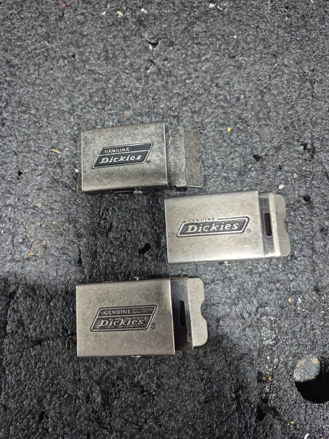 Vintage Genuine Dickies Replacement Metal Belt Buckle