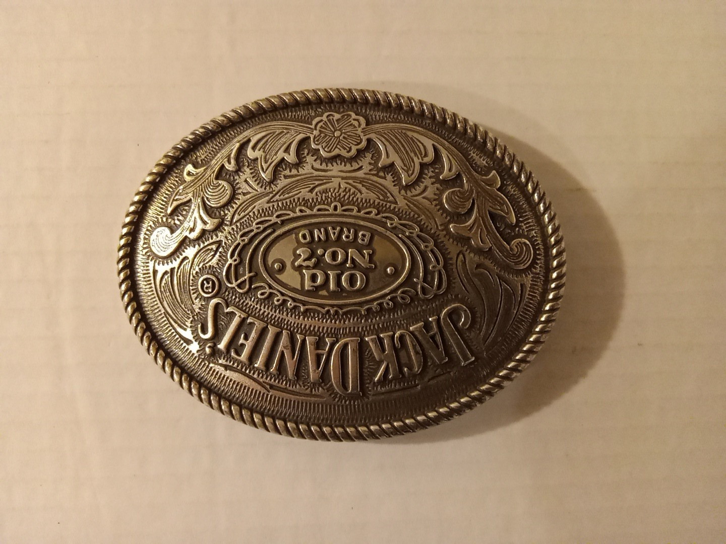 2005 Jack Daniel&rsquo;s Old No. 7 Brand Whiskey 5008JD Belt Buckle