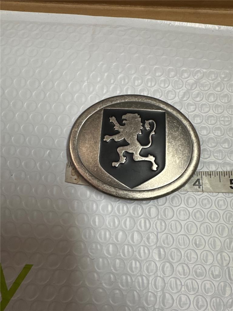 Vintage Lion Crest Belt Buckle