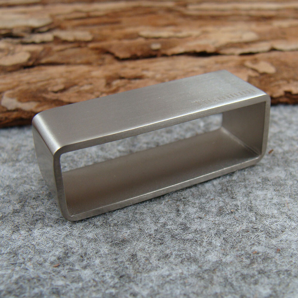 33/35/38mm Titanium Anti-allergy Belt Loop For Belt Buckles Fit Belt Belt Loops