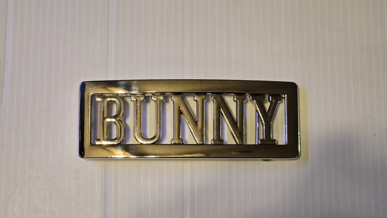 BUNNY Custom Personalized Name Belt Buckle -Put your name or word on Buckle