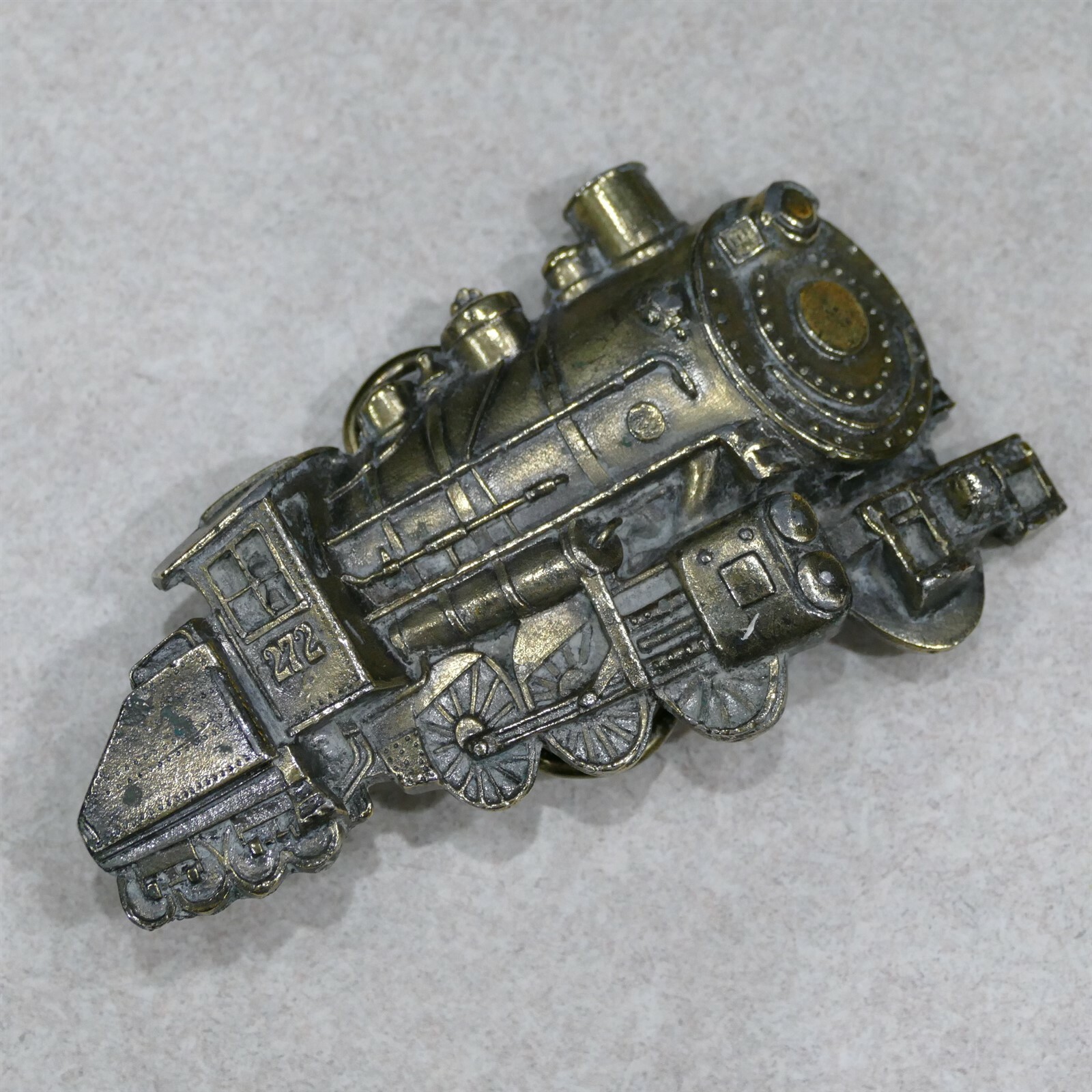 The Great American Buckle Co. 1980 Limited Edition # 272 Locomotive Belt Buckle