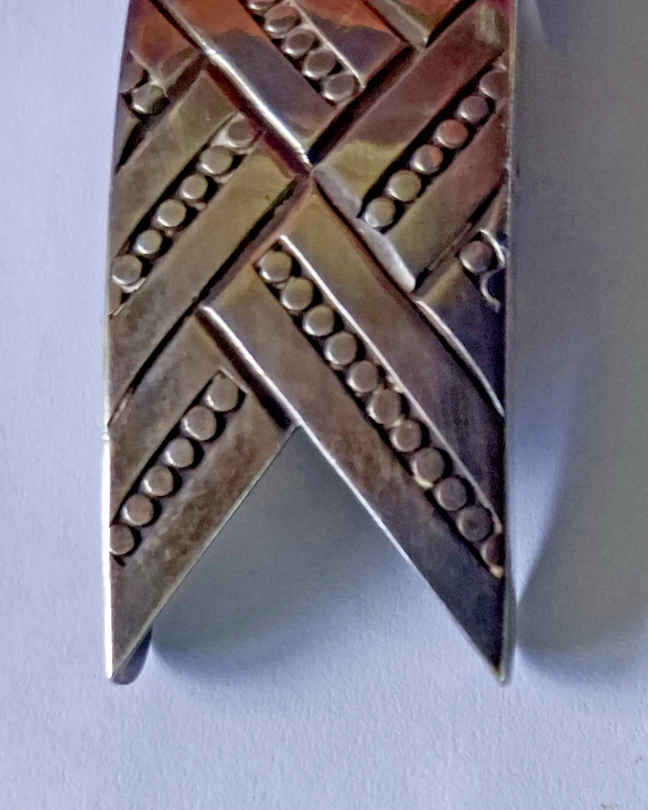 STERLING SILVER 980 TAXCO MEXICO HANDCRAFTED ARTISAN BELT BUCKLE VINTAGE – 20 GR