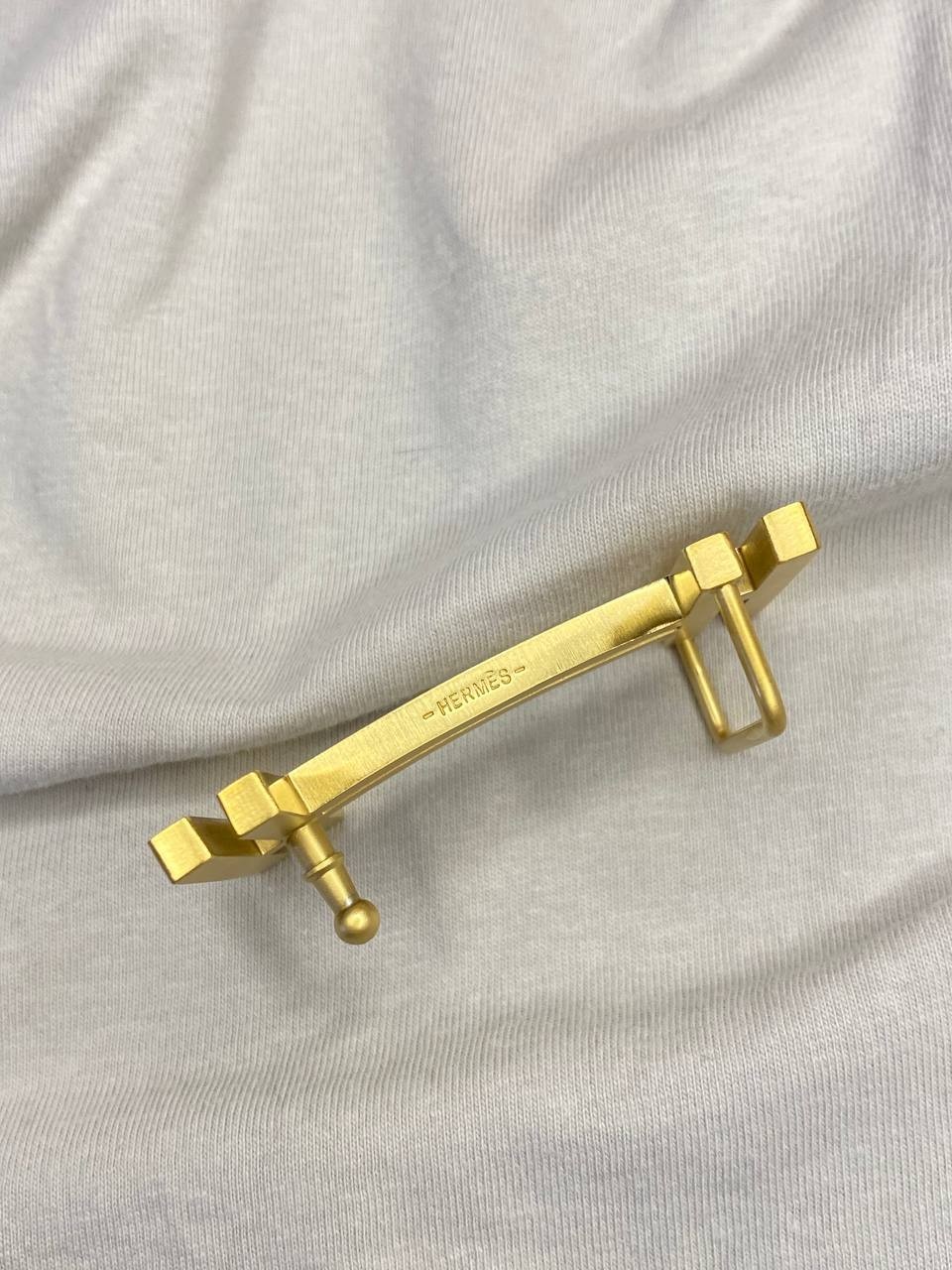 H 32mm 1.25` Belt Buckle Gold Tone Double H Replacement Buckle