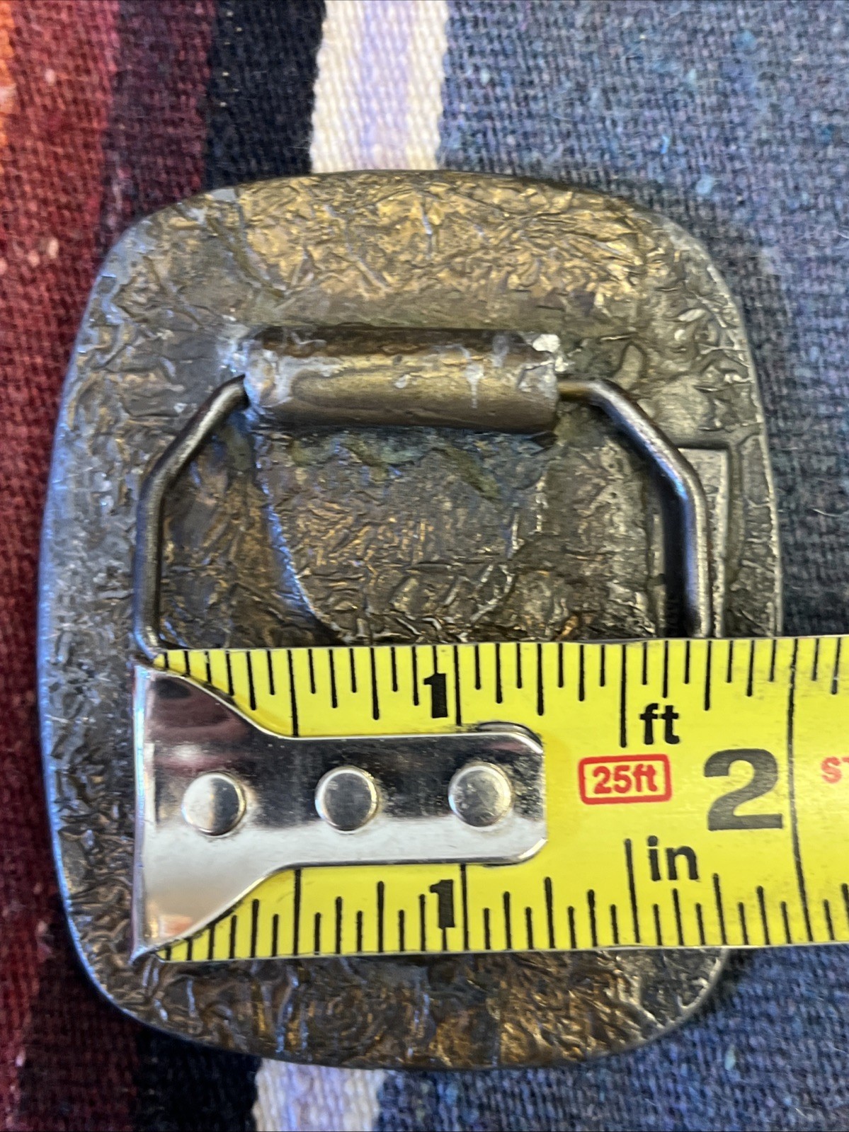 VTG American Sheep Producers, Council Pewter Men&rsquo;s Belt Buckle Denver Colorado
