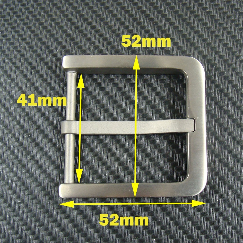 Titanium Pin Single Tongue Buckle Anti allergy Belt Buckle for 1.5&Prime; Belt Z297A