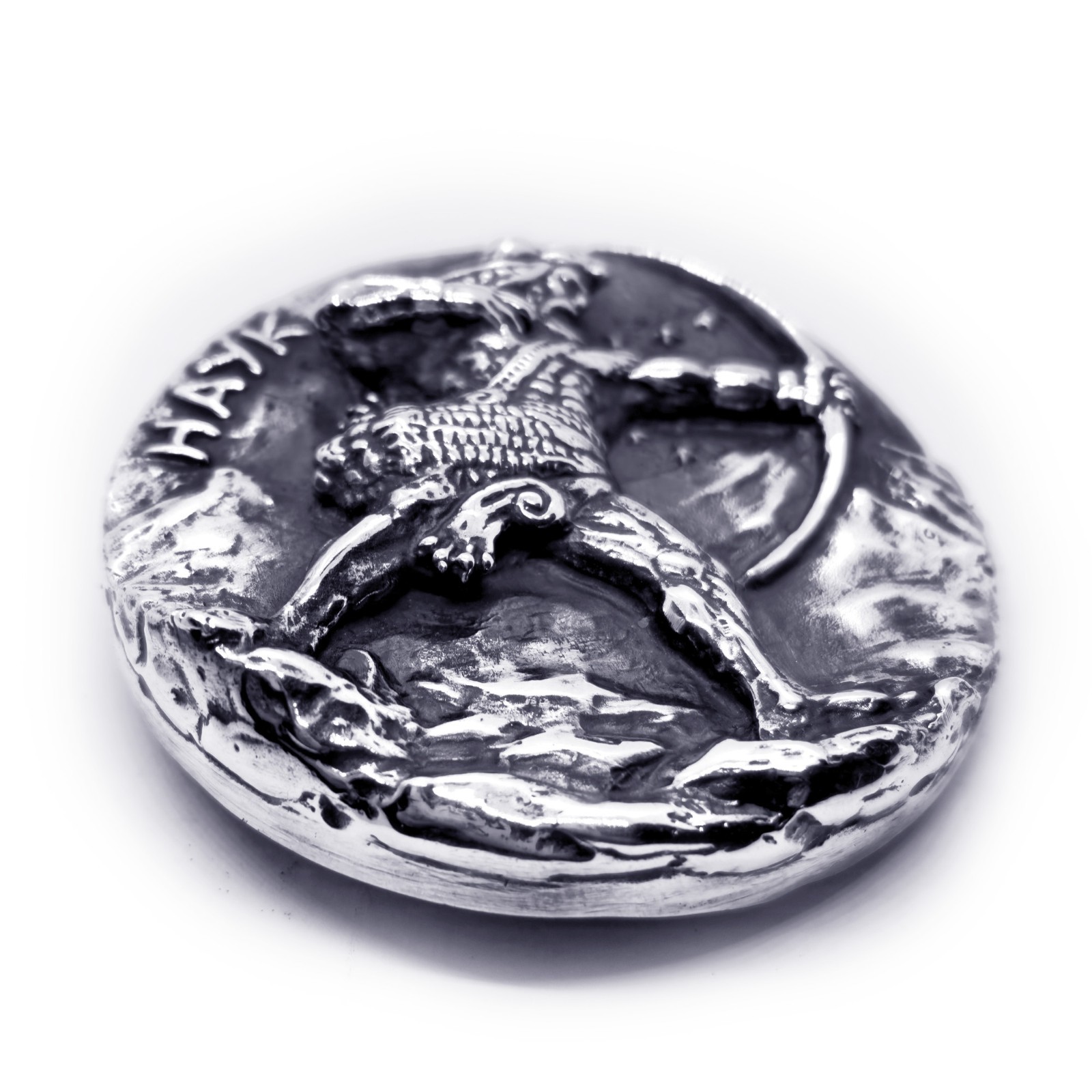 Hayk Nahapet Founder of the Armenian Nation Silver Belt Buckle