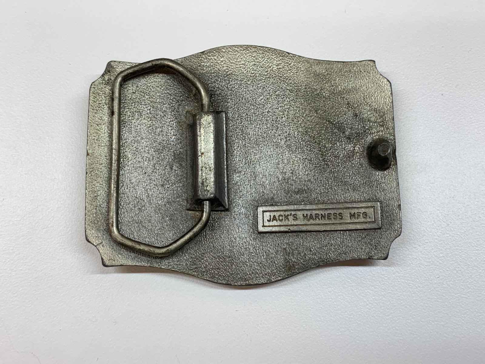 Vintage Belt Buckle Equestrian Horse Harness Racing Jockey Riding Sulky Trotter