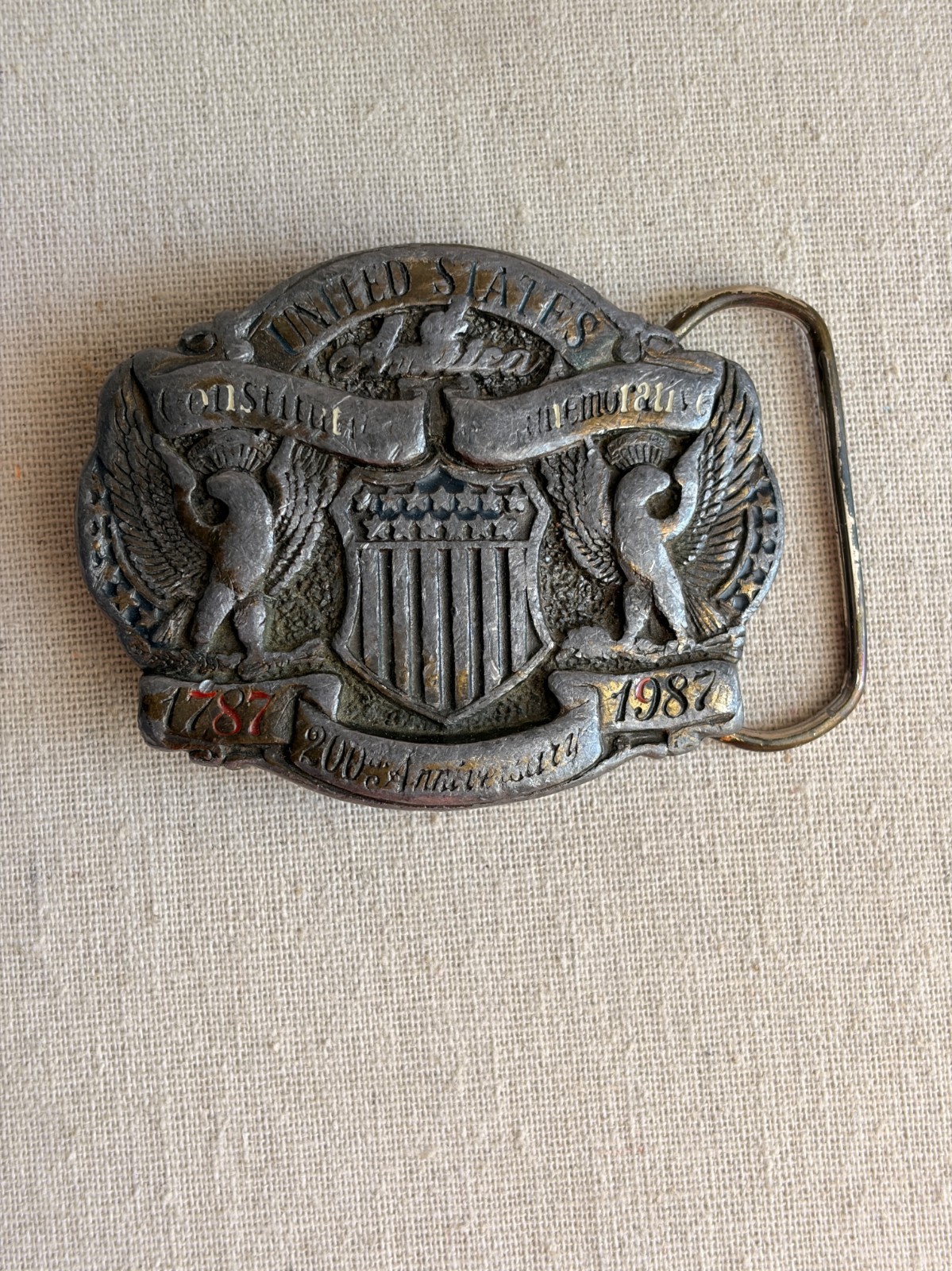 Vintage Belt Buckles 70&rsquo;s & 80&rsquo;s Oregon Deer Montana California Napa Wine