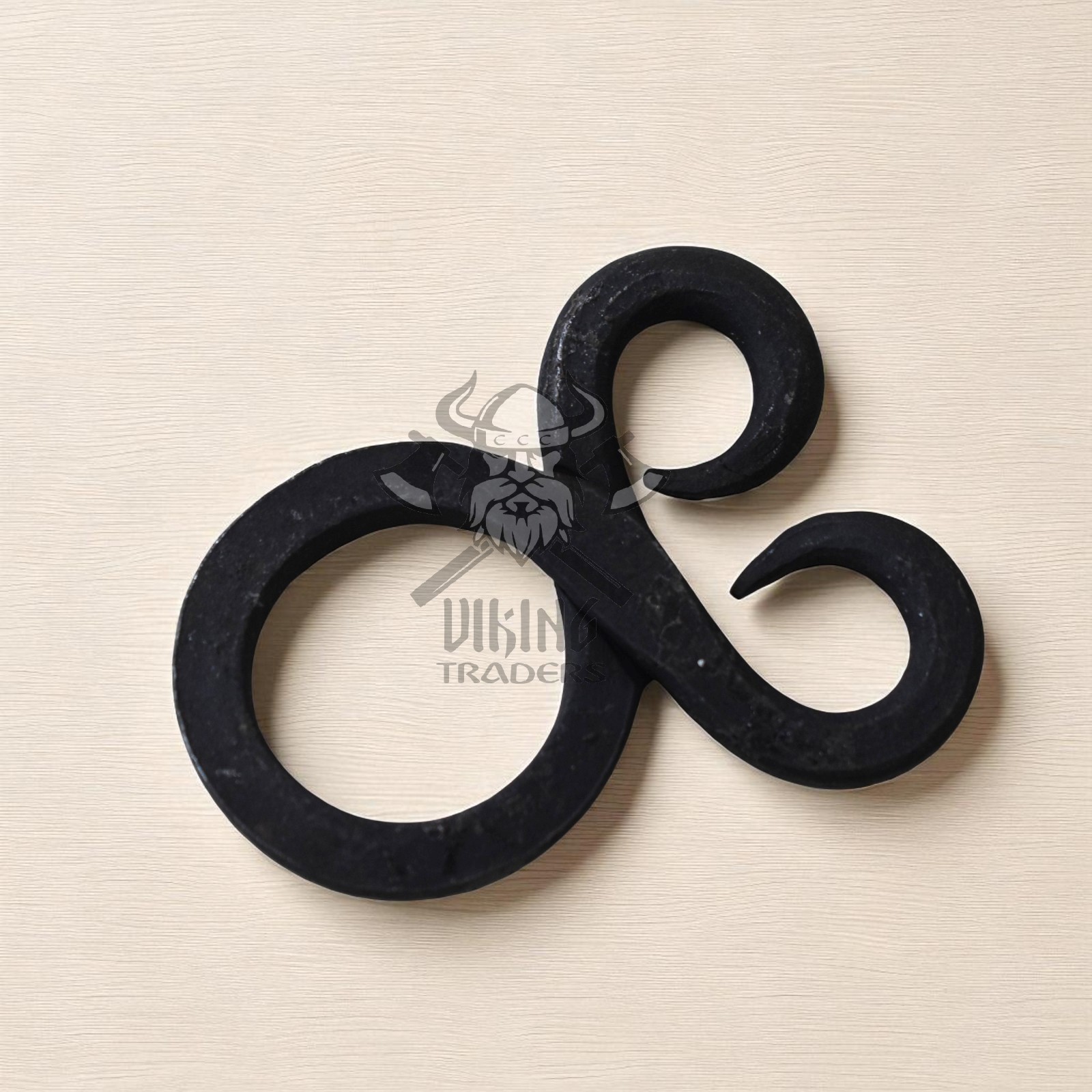 Hand Forged Viking Iron Belt Buckle – Medieval Style Authentic Craftsmanship