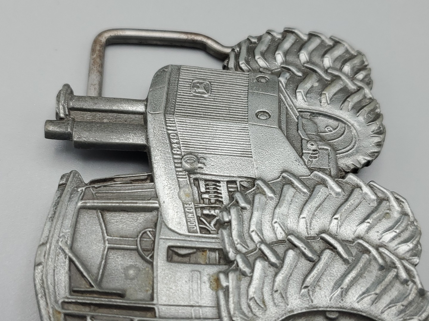 John Deere big sexy tractor belt buckle Iron Horse 1980 Model 8440