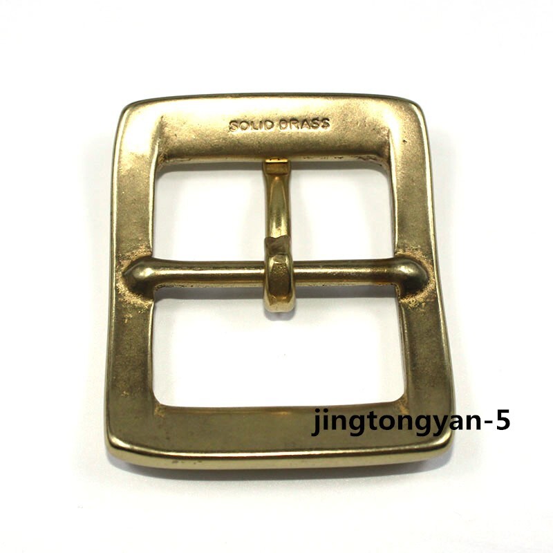 Solid Brass Belt Buckle Men&rsquo;s Pin Belt Buckles Fits For 1.5 inches Belt
