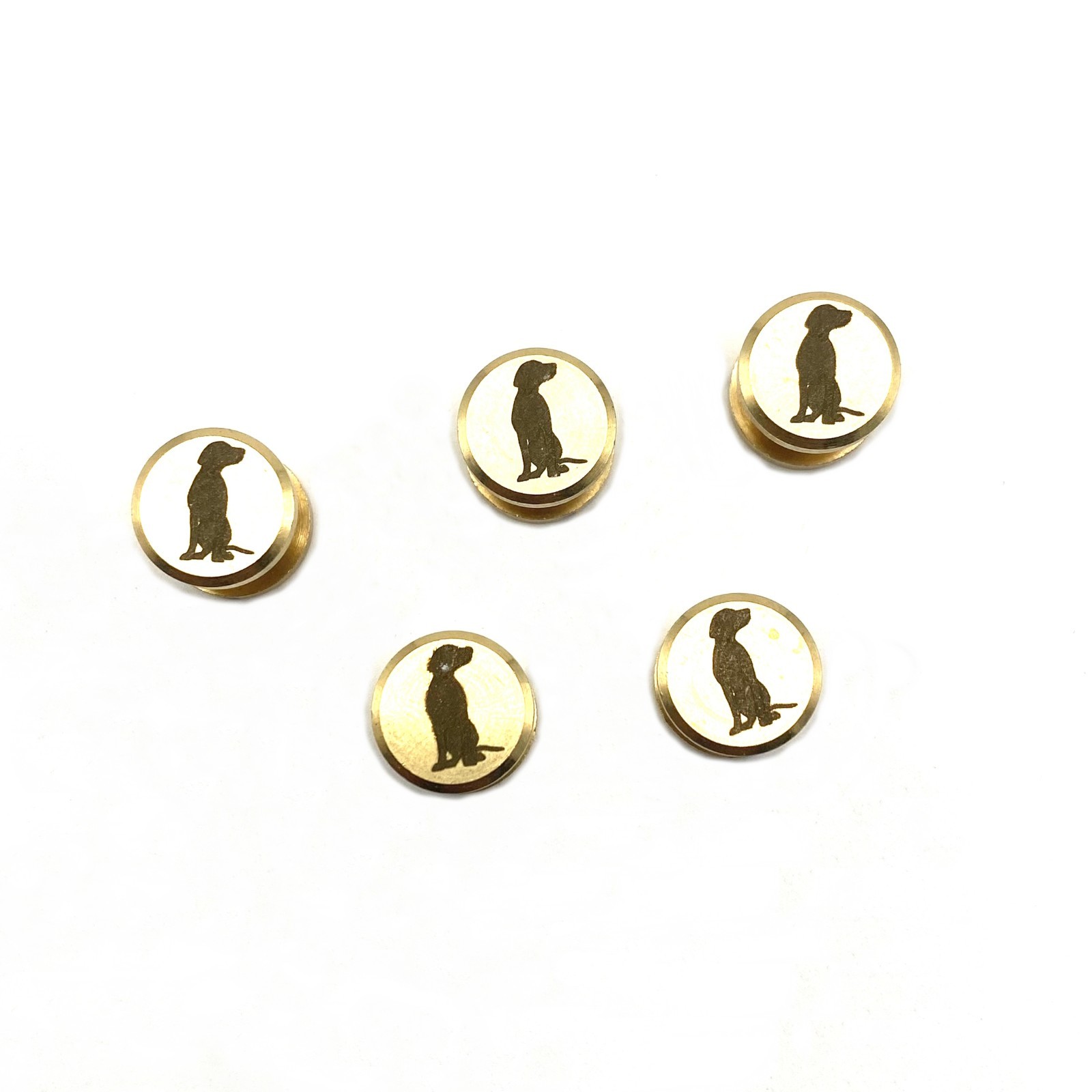Custom Logo&Text Leather Craft Chicago Screw Rivets Flat Cap 12mm Diameter