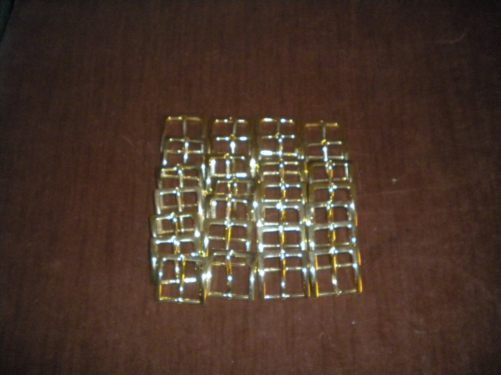 LOTS OF 50 GOLD COLOR REGULAR BUCKLE FOR 1 1/4 IN WIDE BELT WHOLESALE LOT