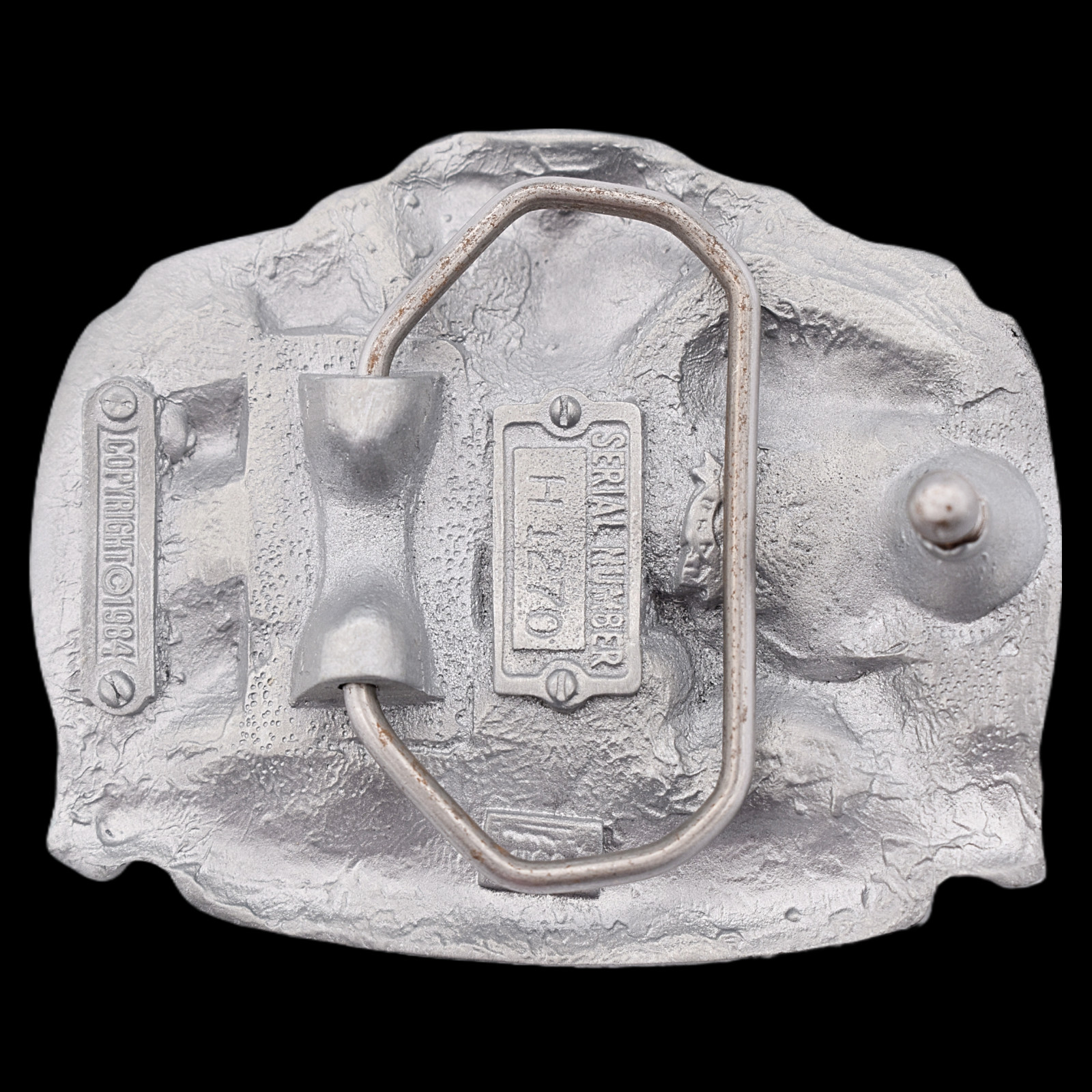 Rocky Mountains Bighorn Sheep Colorado Vintage Belt Buckle