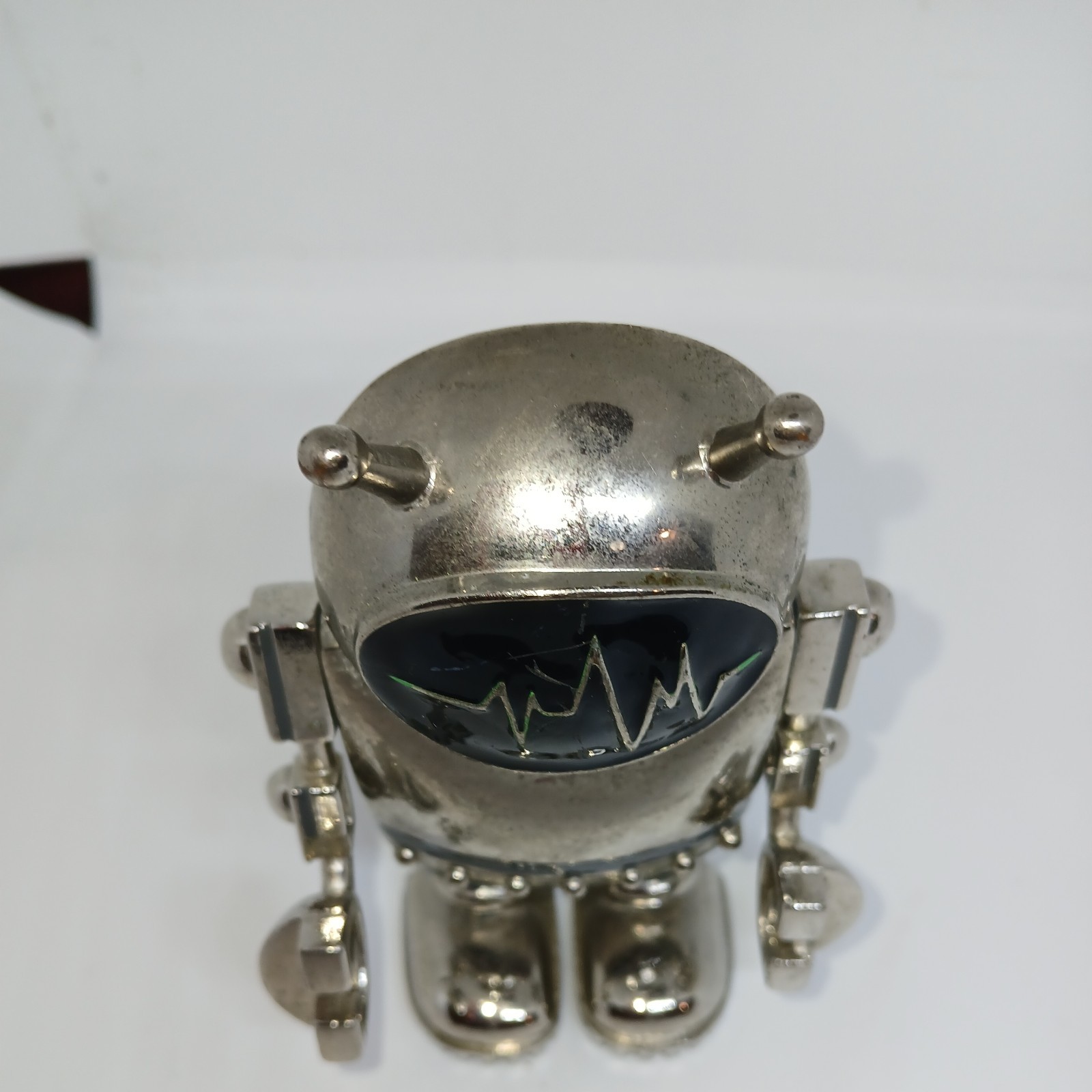 Men&rsquo;s Chrome Belt Buckle Outer Space Suit Man Alien Astronaut