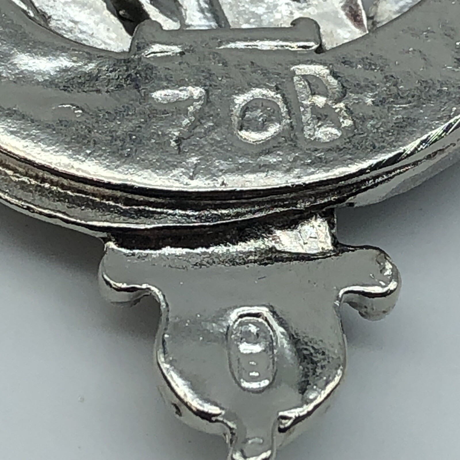MacLaren Scottish Clan Crest Belt buckle removable pin