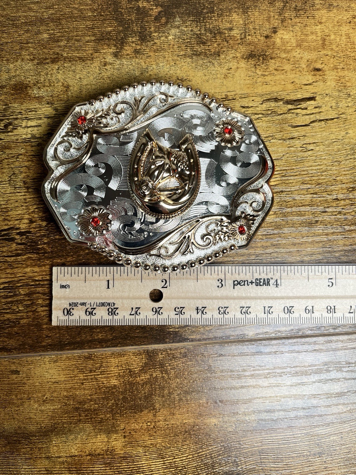 Men’s Horse Rodeo Western Cowboy Belt Buckle Hebilla Fina Vaquera Con Caballo
