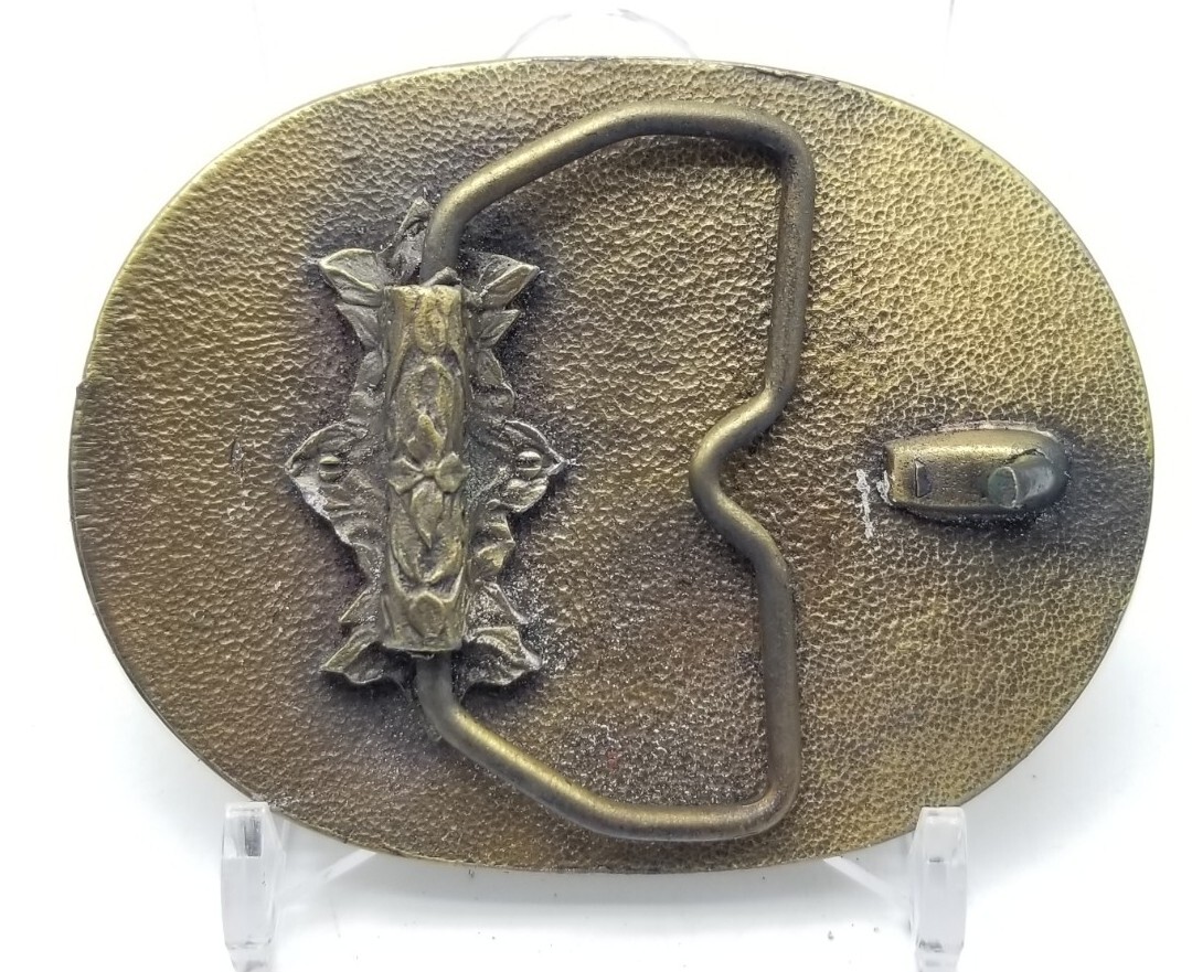 NRA National Rifle Association GOLDEN EAGLES Belt Buckle Made in USA