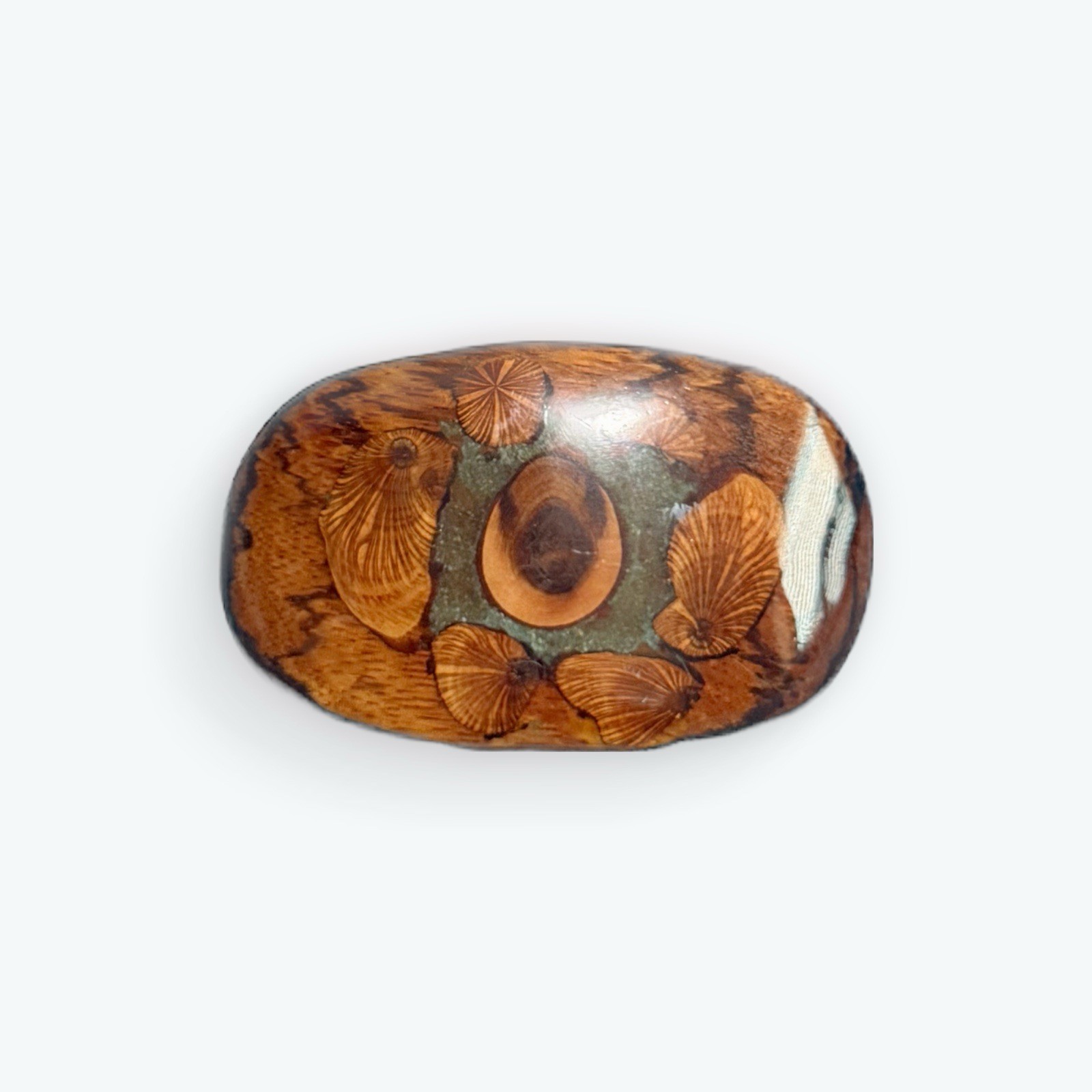 Vintage Wooden Belt Buckle – Classic Rustic Handmade Style