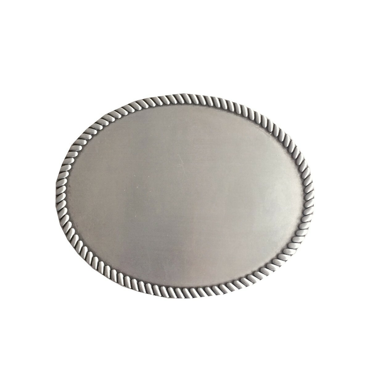 Vintage Style Western Rope Oval Blank Belt Buckle also Stock in US
