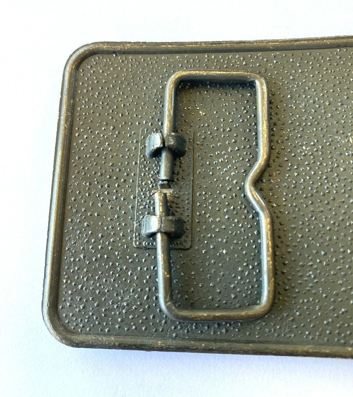 NRA Deer Hunting Belt Buckle Brass Gold Whittington Preserving Mens Unisex
