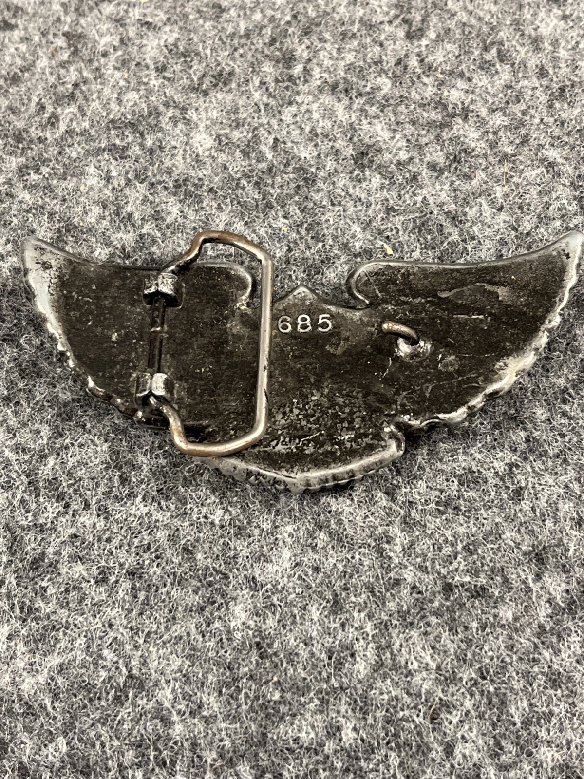 Vintage Honda Motorcycles Belt Buckle Possibly Pewter 70’s Advertising