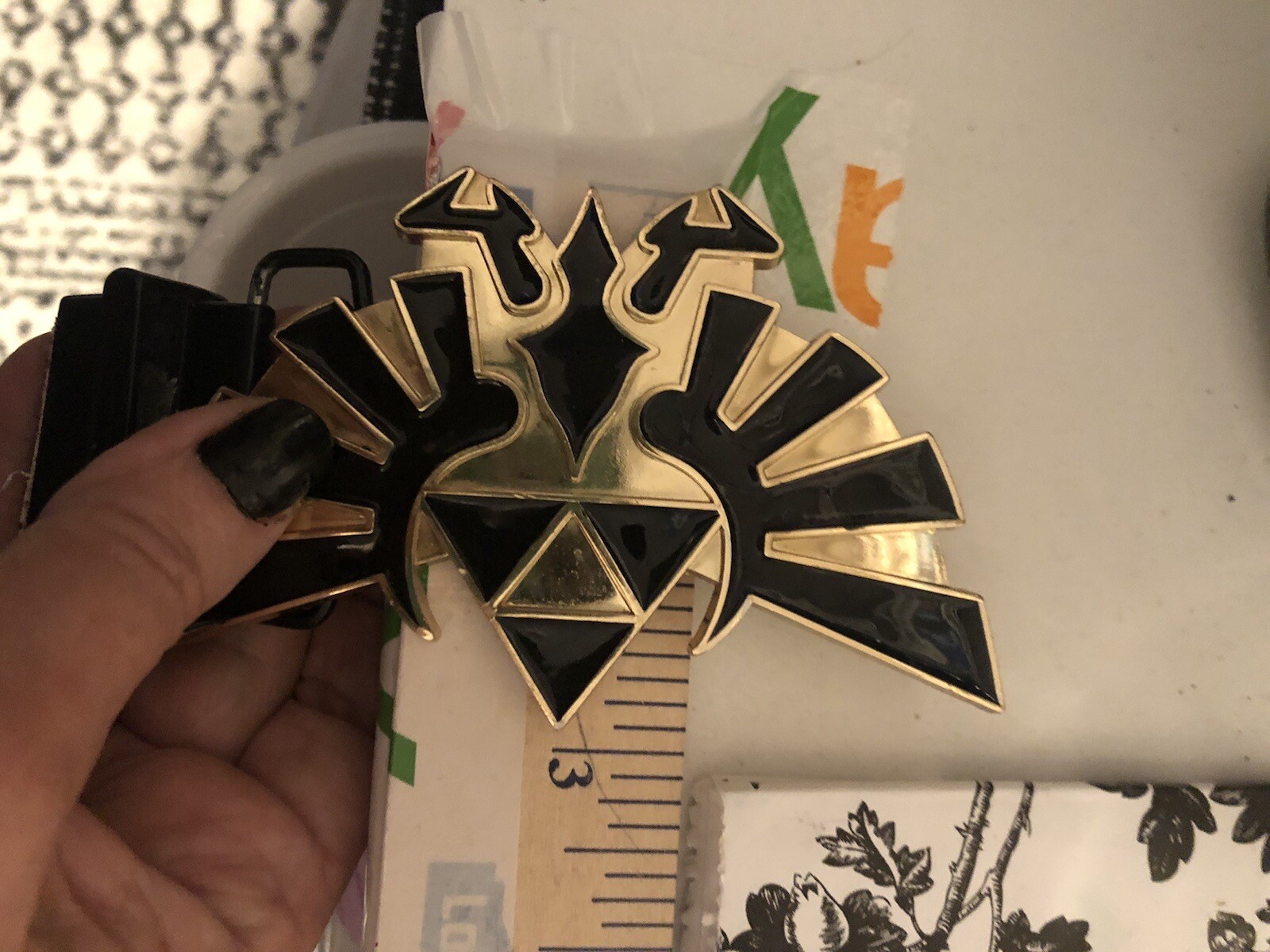 Zelda Triforce Belt Bucklet