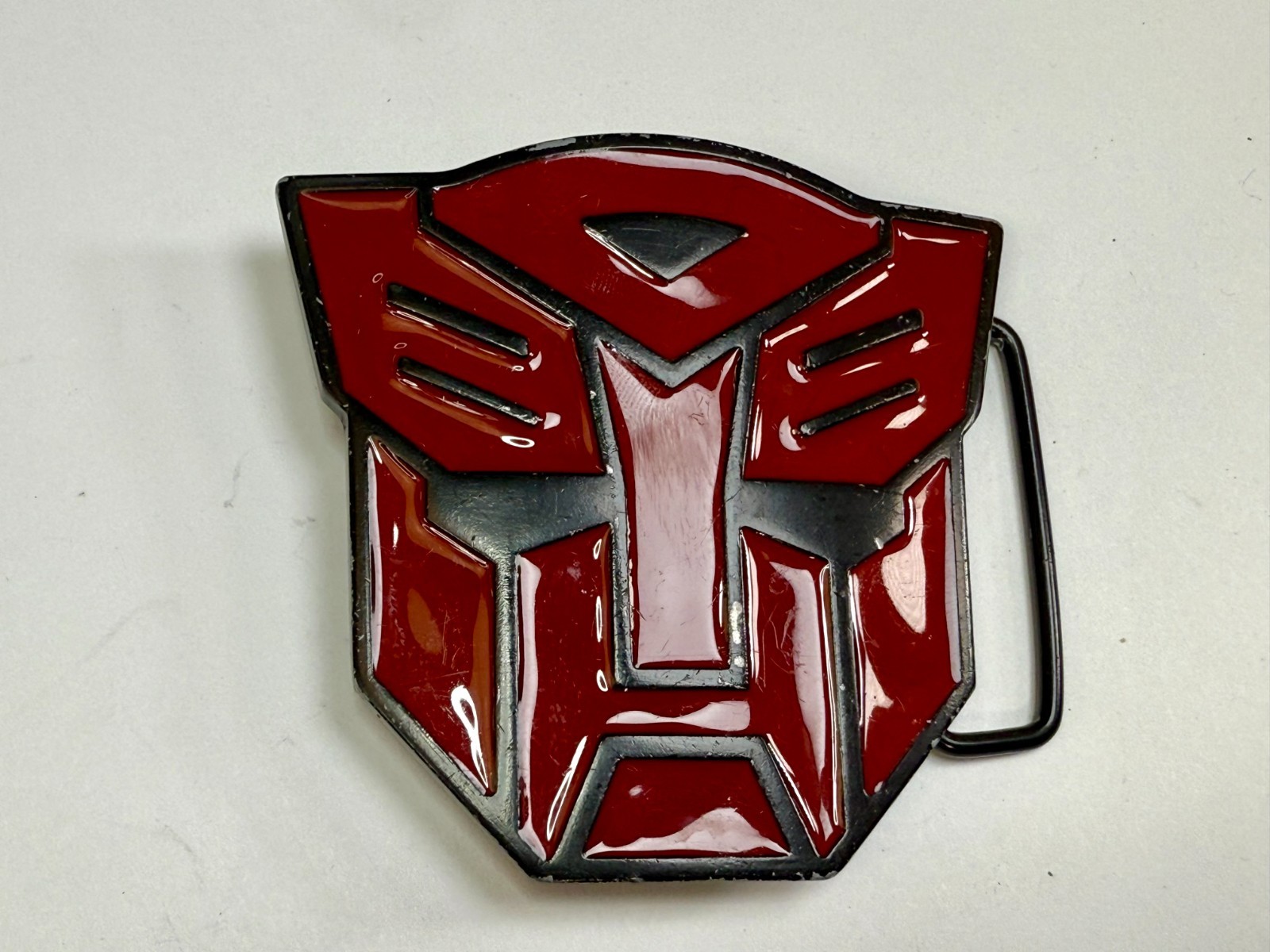 Transformers Autobots Cosplay Red Colored Movie Toy Promotional Belt Buckle