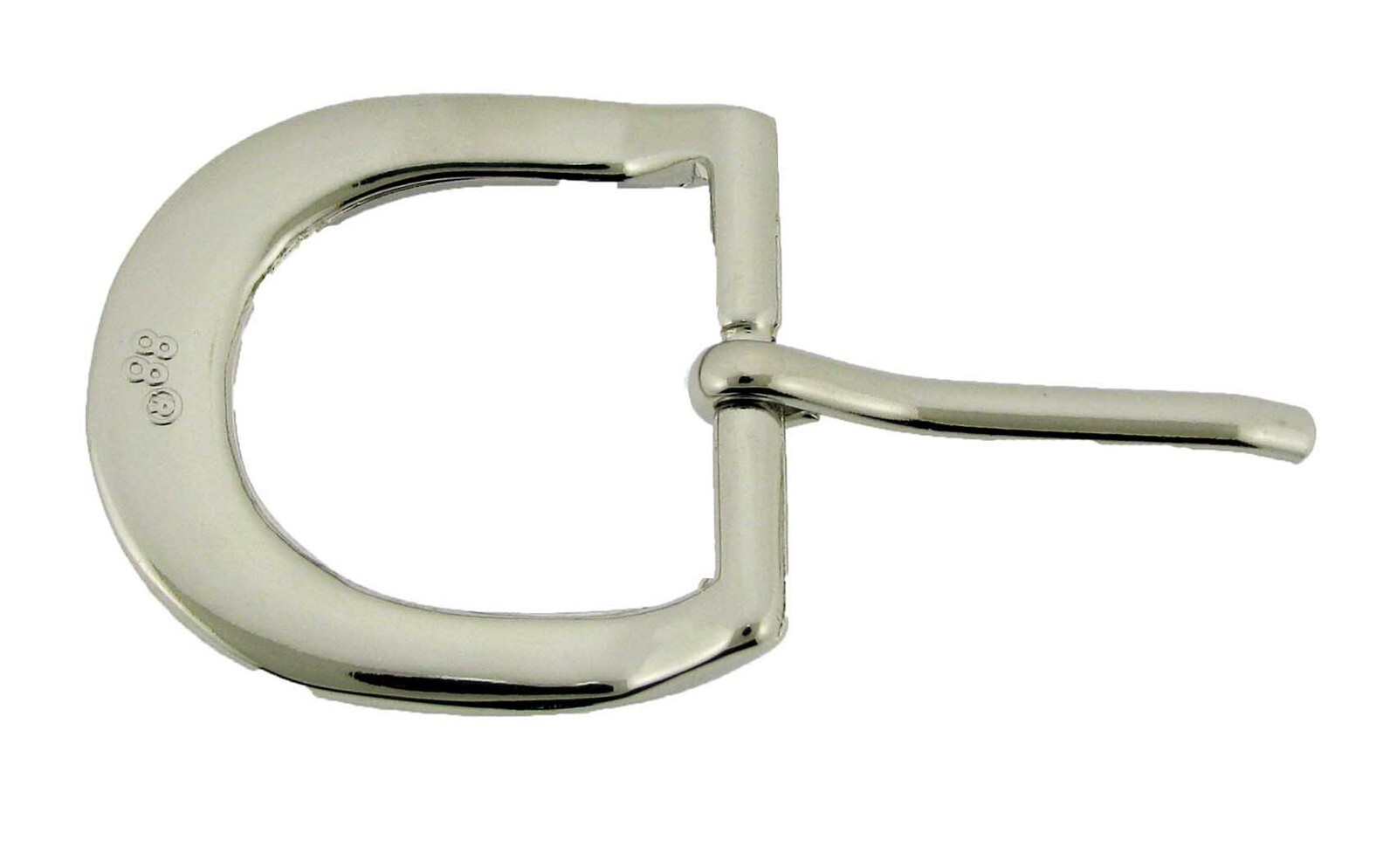 Pin Belt Buckles for Men&rsquo;s Fits 1.0″ inch 25mm Watch Belt Silver Metal New Steel